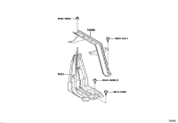 744040E100-CLAMP SUB-ASSY, BATTERY