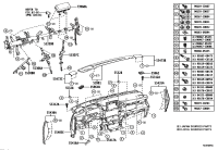 554010E230E0-PAD SUB-ASSY, INSTRUMENT PANEL SAFETY