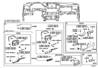 554340E140-PANEL, INSTRUMENT PANEL FINISH, LOWER CENTER