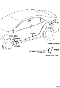 7735002190-LID ASSY, FUEL FILLER OPENING