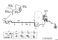 7729875010-CLAMP, FUEL TUBE, NO.4