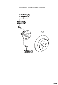 4243112290-DISC, REAR