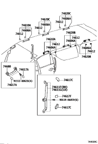 7461133010A4-COVER, ASSIST GRIP