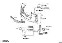 52030V2010-COVER ASSY, FRONT BUMPER HOLE, RH