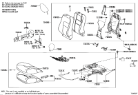 7150102260-PAD, FRONT SEAT CUSHION, RH(FOR SEPARATE TYPE)
