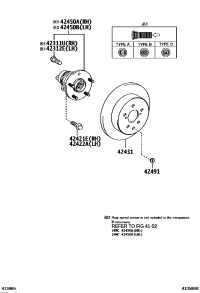 4243106170-DISC, REAR