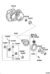 3510544061-HOUSING, TRANSAXLE