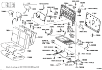 721240C010E0-COVER, SEAT TRACK BRACKET, OUTER FRONT LH