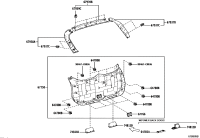 677500E010C0-PANEL ASSY, BACK