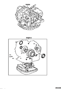 0435144010-GASKET KIT, TRANSAXLE OVERHAUL(ATM)