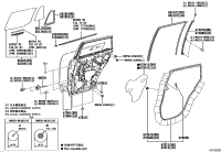 670030A070-PANEL SUB-ASSY, REAR DOOR, RH