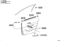 676630A060-GARNISH, DOOR FRAME