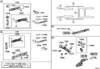 576040A070-MEMBER SUB-ASSY, REAR FLOOR SIDE, REAR LH