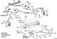 521620A050-PLATE, REAR BUMPER, NO.1