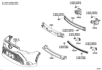 520210A060-REINFORCEMENT SUB-ASSY, FRONT BUMPER