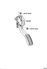 7811060170-PEDAL ASSY, ACCELERATOR