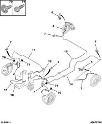 4806L0-Hose assy-fr brake