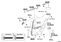 67630F4031C0-BOARD SUB-ASSY, REAR DOOR TRIM, RH
