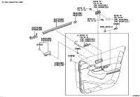 67837F4040-Seal, front door ventilation, rh