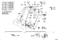 7322306140-Cap, seatbelt retractor