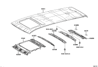 6314208020-REINFORCEMENT, ROOF PANEL, NO.2