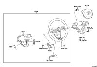 4510008360C0-WHEEL ASSY-STEERING