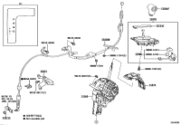 3350408120-KNOB SUB-ASSY, SHIFT LEVER