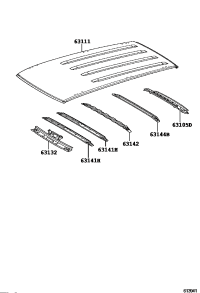 631110K070-PANEL-ROOF