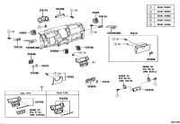 556600K051E1-REGISTER ASSY, INSTRUMENT PANEL, NO.2