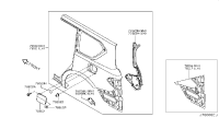 776001LB0A-PILLAR ASSY-BACK,RH