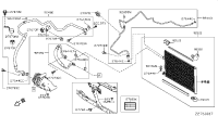 921005MA0A-CONDENSER & LIQUID TANK ASSY