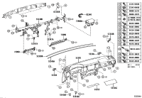 5530104080C0-PANEL SUB-ASSY, INSTRUMENT