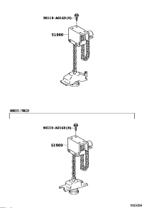 5190035410-CARRIER ASSY, SPARE