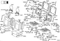 725540E020E0-Protector, seat back reclining cover, rh/lh