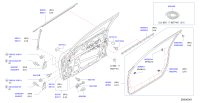 801009W130-DOOR ASSY-FRONT,RH