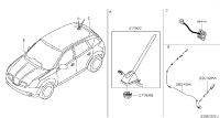 28243JD00B-FEEDER CABLE-RADIO