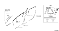 769151CS0A-GARNISH-CENTER PILLAR,LOWER RH