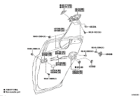 69230F4080A0-HANDLE ASSY, REAR DOOR OUTSIDE, RH