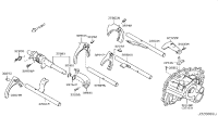 32880JA60B-LEVER ASSY-CHANGE
