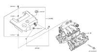 14041JN10A-ORNAMENT ASSY-ENGINE COVER