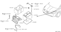 648608J000-BRACKET-BATTERY