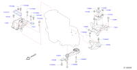 112541HA2A-SUPPORT-ENGINE MOUNTING,LH
