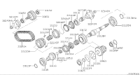 3311673P00-BEARING-MAIN,TRANSFER FRONT