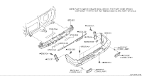 85010VD200-REINFORCE COMPLETE-REAR BUMPER