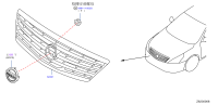 62310KA60A-GRILLE ASSY-FRONT