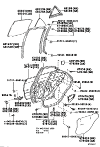 6700353010-PANEL SUB-ASSY, REAR DOOR, RH