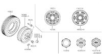 4034301W20-CAP-DISC WHEEL