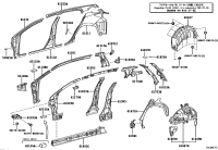 6563776011-LINER, REAR WHEEL HOUSE, RH