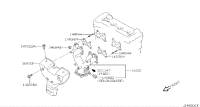 140360M300-Gasket-exhaust manifold, A