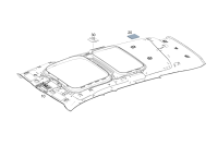 24769068009K30-Garnish assy-roof
